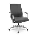 Ver imagem 2 de Cadeira Diretor Suprema Estofada em Vinil NR17 Ergonômica Plaxmetal Cor:Preto