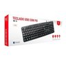 Teclado C3Tech Usb Abnt2 KB-12BK - Preto - 2