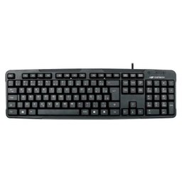 Teclado C3tech Usb Abnt2 Kb-12bk - Preto - 1 Teclado C3tech Usb Abnt2 Kb-12bk - Preto - 1