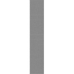 Papel de Parede Lavável Mini Xadrez Preto e Branco 12m - 6