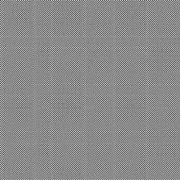Papel de Parede Lavável Mini Xadrez Preto e Branco 3m - 4