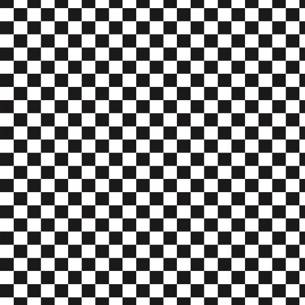 Adesivo piso xadrez preto e branco