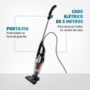 Ver mais imagens de Aspirador de Pó Vertical Mondial Ap-31 1200W 0,6L Filtro Hepa Preto e Laranja 220V