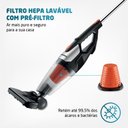 Ver imagem 6 de Aspirador de Pó Vertical Mondial Ap-31 1200W 0,6L Filtro Hepa Preto e Laranja 220V