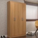 Ver imagem 1 de Armário Multiuso Milão 4 Portas e 8 Prateleiras - Cinnamomo Cinnamomo