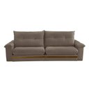 Ver imagem 3 de Sofá Avalon 02 Módulos de 90cm Br25cm Meu Sofá Online B016 Veludo Marrom