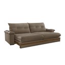 Ver imagem 5 de Sofá Avalon 02 Módulos de 90cm Br25cm Meu Sofá Online B016 Veludo Marrom