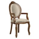 Ver imagem 1 de Poltrona Entalhada com Braço Decorativa Imperatriz Luxo Trono Provençal Aréa Gourmet Leitura Linhage
