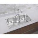 Ver imagem 2 de Cuba de Sobrepor Tramontina Morgana Maxi 86x50 Cm em Aço Inox Acetinado com Válvula 94900476