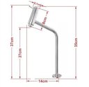 Ver imagem 2 de COMBO 2 EM 1 GABINETE DE VIDRO ESCÓCIA 45CM AC 45CM AC + TORNEIRA ALGARVE PRETO EK