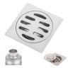 Ralo 10x10 Inox Banheiro Lavabo Anti Odor Anti Inseto Cozinha Quintal Lavanderia Garagem Rapido Esco - 1
