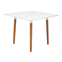 Ver imagem 1 de Mesa Eiffel Quadrada 90 x 90 Branca