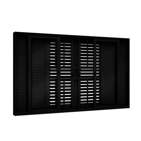 Janela de Alumínio Veneziana Flex com Grade 4 Folhas Móveis e 2 Fixas 100x200cm Lucasa Eccellente Pr