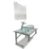 Gabinete de Vidro Irlanda 70cm Iq Inox Incolor Ek - 4