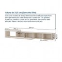 Ver imagem 5 de Rack Extensível para TV 75 Polegadas Planejado 244cm Portas Ripadas Aruá CabeCasa MadeiraOriginals