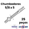 Chumbador Parabolt Pbc 5/8 X 5 Zincado 25un Caixa - 2