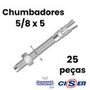 Ver imagem 2 de Chumbador Parabolt Pbc 5/8 X 5 Zincado 25un Caixa