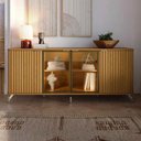 Ver imagem 1 de Buffet Neon Float Canella 1.8 100% MDF com LED:Carvalho