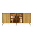 Ver imagem 4 de Buffet Neon Float Canella 1.8 100% MDF com LED:Carvalho