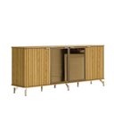 Ver imagem 2 de Buffet Neon Float Canella 1.8 100% MDF com LED:Carvalho