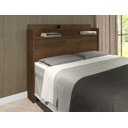 Ver imagem 1 de Cabeceira Thayna para Cama Box Queen Malbec