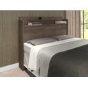 Ver imagem 1 de Cabeceira Thayna para Cama Box Queen Chocolate