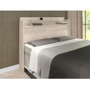 Ver imagem 2 de Cabeceira Thayna para Cama Box Casal Amarula