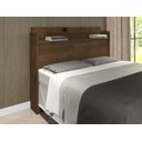 Ver imagem 1 de Cabeceira Thayna para Cama Box Casal Malbec