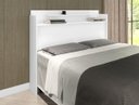 Ver imagem 2 de Cabeceira Thayna para Cama Box Casal Branco
