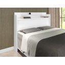Ver imagem 2 de Cabeceira Thayna para Cama Box Casal Branco