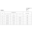 Ver imagem 5 de Mão Francesa Leve L 40cm em Aço Kit 6un Branca