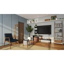 Ver imagem 5 de Rack Expansível Preto com Amêndoa Netuno Tebarrot Móveis