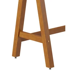 Escrivaninha para Escritório Off White com Amêndoa Old Tebarrot Móveis - 6