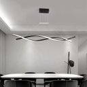 Ver mais imagens de Lustre Pendente Aspiral Led  Iluminaçao Hall de Entrada Recepçao Sala de Jantar Decoraçao Come