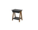Ver imagem 1 de Mesa Lateral Old Preto Amêndoa