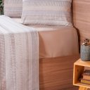 Ver imagem 4 de Jogo de Cama King Cotton Touch 4 Peças 193x203x40cm Bossa