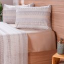 Ver imagem 3 de Jogo de Cama King Cotton Touch 4 Peças 193x203x40cm Bossa