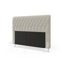 Ver imagem 2 de Cabeceira Bellatrix 160 / N-037 Bouclê Off White Aradecor