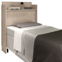 Ver imagem 2 de Cabeceira Solteiro Box Charlotte Amarula