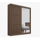 Ver imagem 1 de Guarda Roupa Atenas 2 Pts 100% MDF com Espelho D Doro