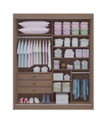 Ver imagem 4 de Guarda Roupa Atenas 2 Pts 100% MDF com Espelho D Doro