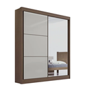 Ver imagem 2 de Guarda Roupa Atenas 2 Pts 100% MDF com Espelho D Doro