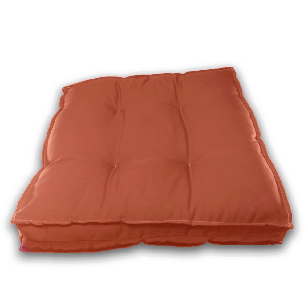 Almofada Futon Decoração 50x50 Cm Vários Modelos Terracota - 3