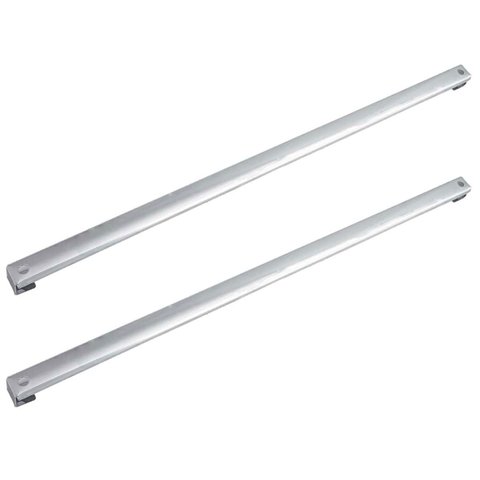 Conjunto 2 Barras Organizadoras de Cozinha 60cm em Aço Inox Top Pratic Brinox