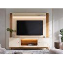 Ver imagem 2 de Estante Home Maceió Off White/canela