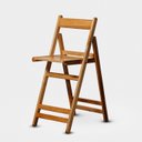 Ver imagem 2 de Cadeira Bistrô Dobrável em Madeira Eucalipto Verniz