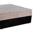 Ver imagem 2 de Cama Box Casal Suede + Colchão Sereneprime Molas Ensacadas 138x188x65 Preto