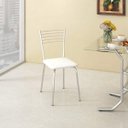 Ver imagem 2 de Cadeira de Aço Flex 82cm Branco/Cromado