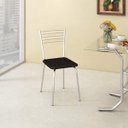 Ver imagem 2 de Cadeira de Aço Flex 82cm Preto/Cromado