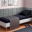 Ver mais imagens de Kit 5 Módulos de Cabeceiras Cama Box Casal Estofada Modulada 1,50mx40cm